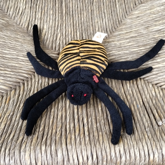 Ty Beanie  Babies Spinner The Spider No Hang Tag - Picture 2 of 12